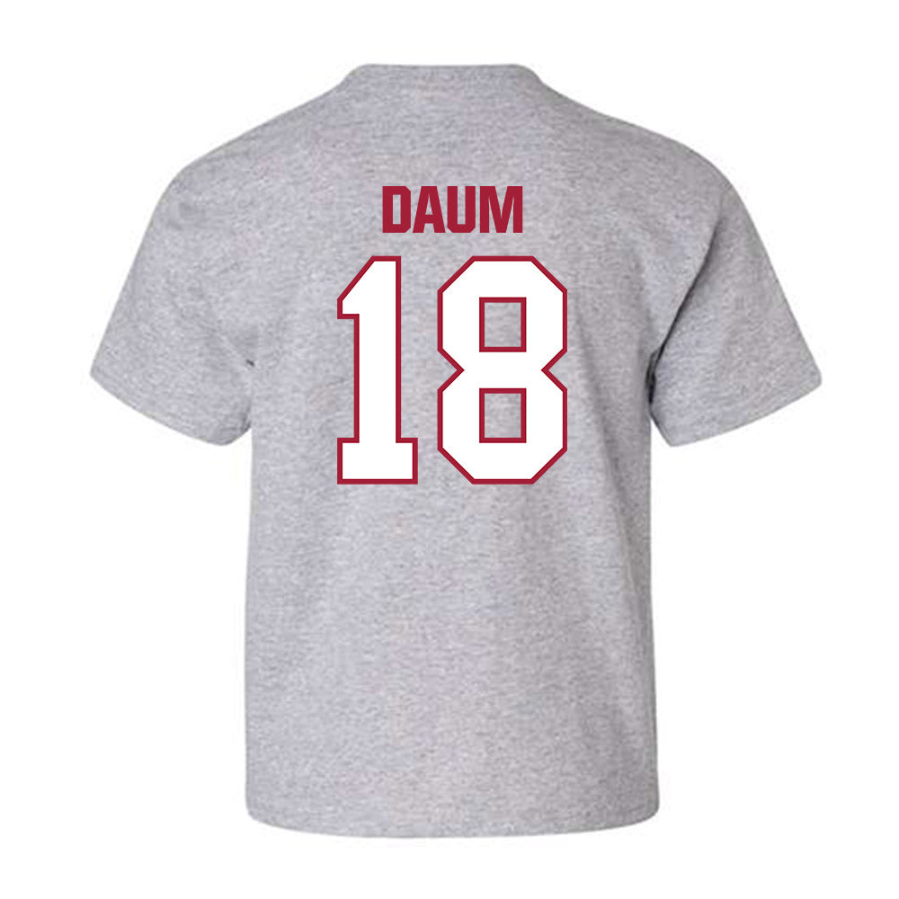 Indiana - NCAA Women's Volleyball : Avery Daum - Classic Shersey Youth T-Shirt-1