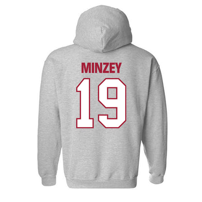 Indiana - NCAA Men's Soccer : Breckin Minzey - Classic Shersey Hooded Sweatshirt-1