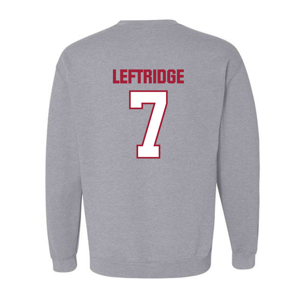 Indiana - NCAA Women's Volleyball : Hannah Leftridge - Classic Shersey Crewneck Sweatshirt-1