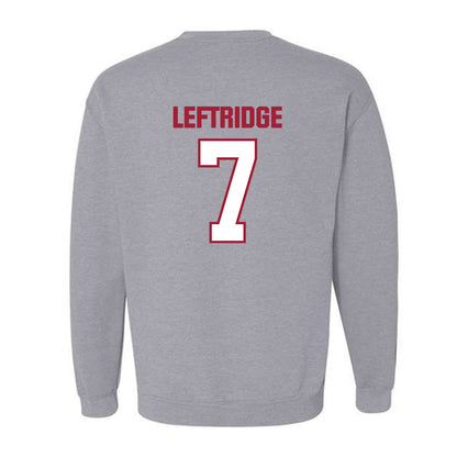 Indiana - NCAA Women's Volleyball : Hannah Leftridge - Classic Shersey Crewneck Sweatshirt-1