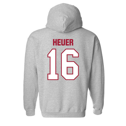 Indiana - NCAA Men's Soccer : Charlie Heuer - Classic Shersey Hooded Sweatshirt-1