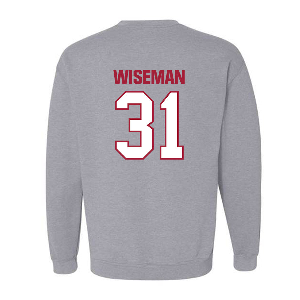 Indiana - NCAA Women's Basketball : Faith Wiseman - Classic Shersey Crewneck Sweatshirt-1