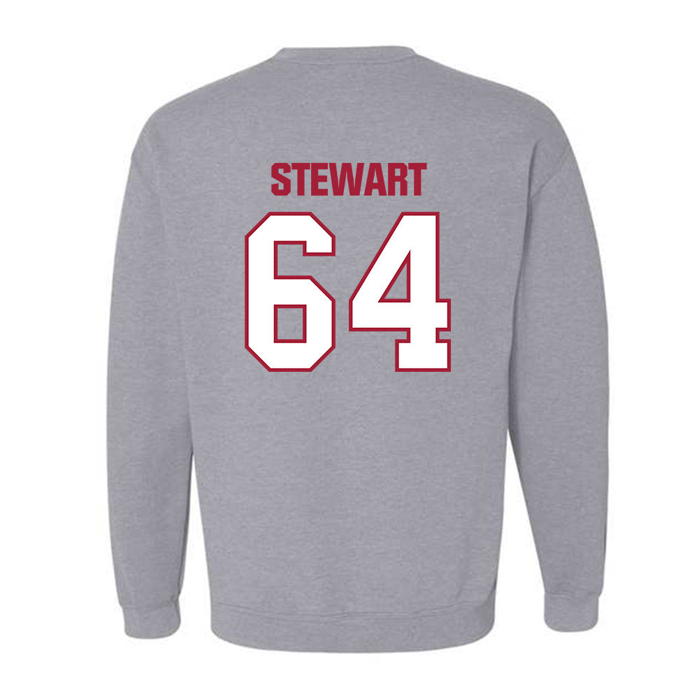 Indiana - NCAA Football : Race Stewart - Classic Shersey Crewneck Sweatshirt-1