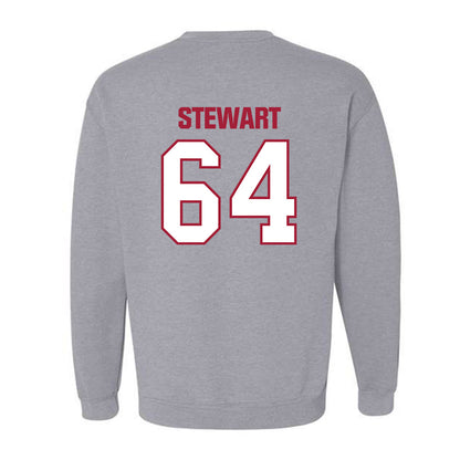 Indiana - NCAA Football : Race Stewart - Classic Shersey Crewneck Sweatshirt-1