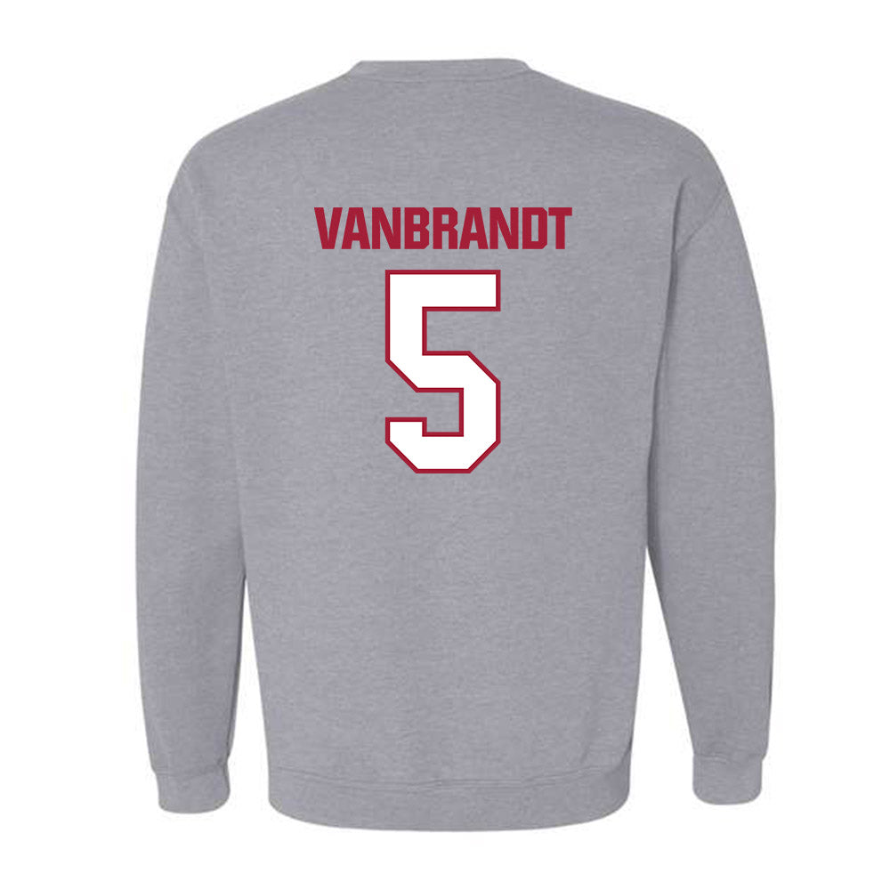 Indiana - NCAA Softball : Aly VanBrandt - Classic Shersey Crewneck Sweatshirt-1