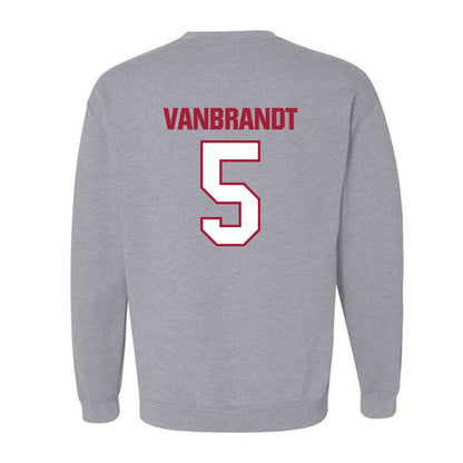 Indiana - NCAA Softball : Aly VanBrandt - Classic Shersey Crewneck Sweatshirt-1