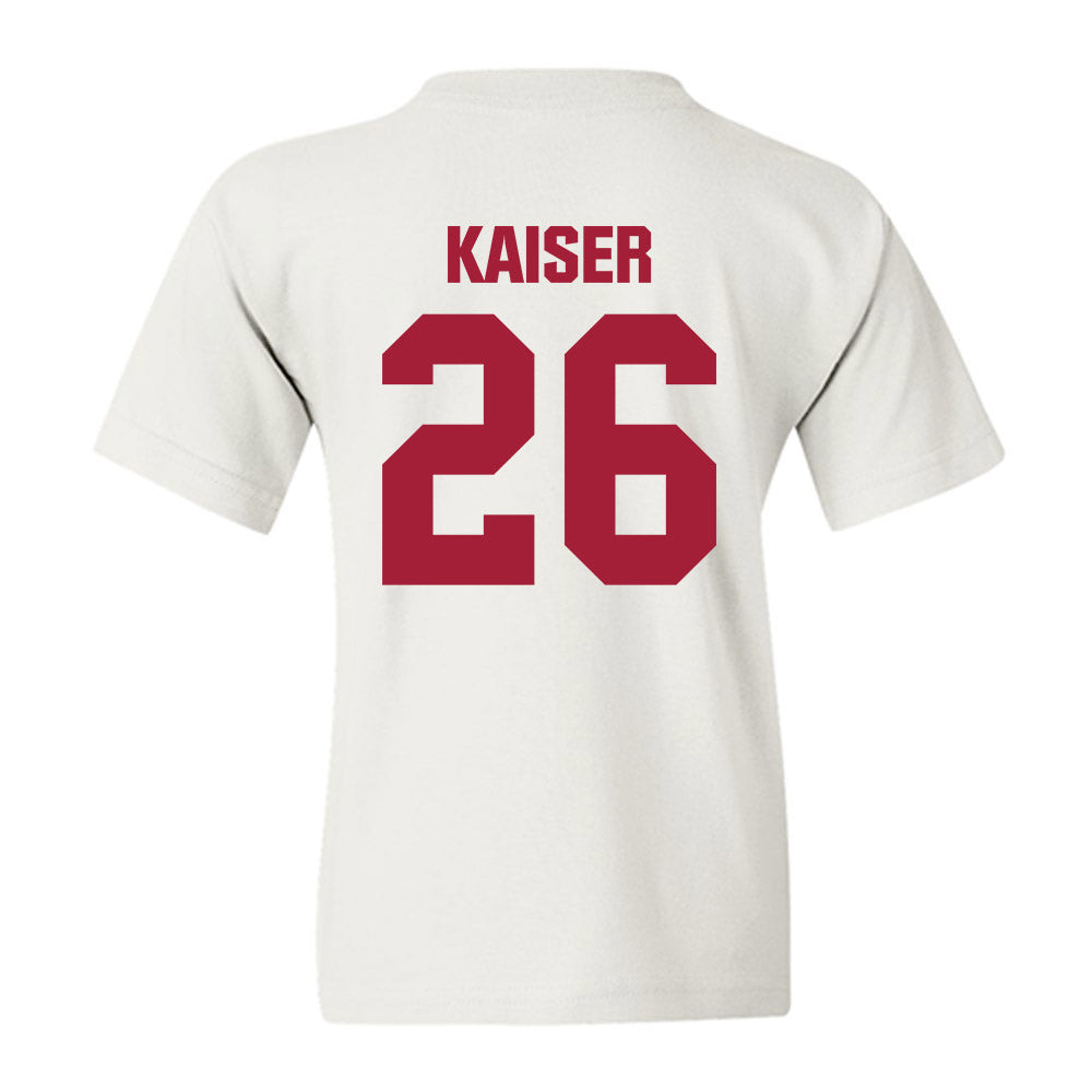 Indiana - NCAA Football : Cade Kaiser - Classic Shersey Youth T-Shirt-1