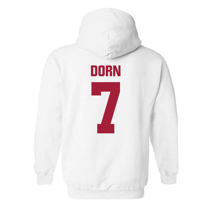 Indiana - NCAA Men's Basketball : Nicholas Dorn - Classic Shersey Hooded Sweatshirt-1