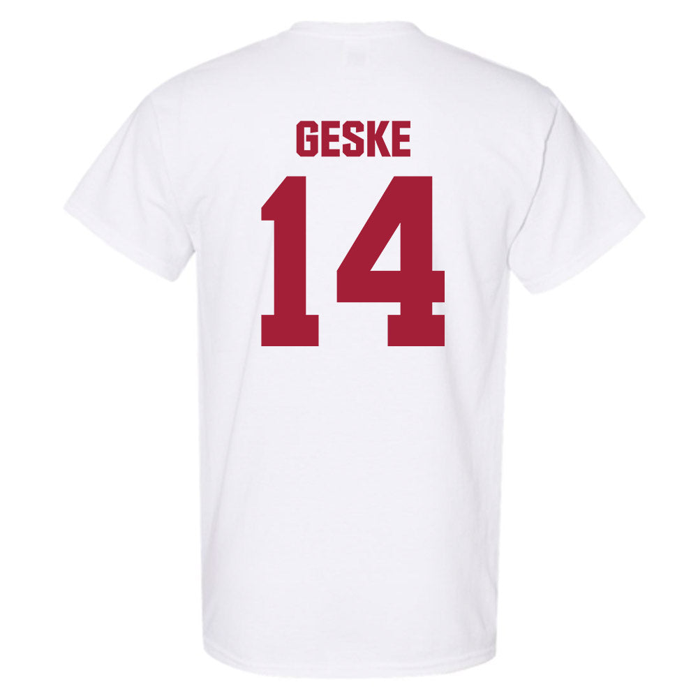 Indiana - NCAA Football : Maverick Geske - Classic Shersey T-Shirt-1