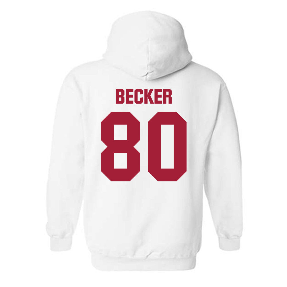 Indiana - NCAA Football : Charlie Becker - Classic Shersey Hooded Sweatshirt-1
