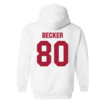 Indiana - NCAA Football : Charlie Becker - Classic Shersey Hooded Sweatshirt-1
