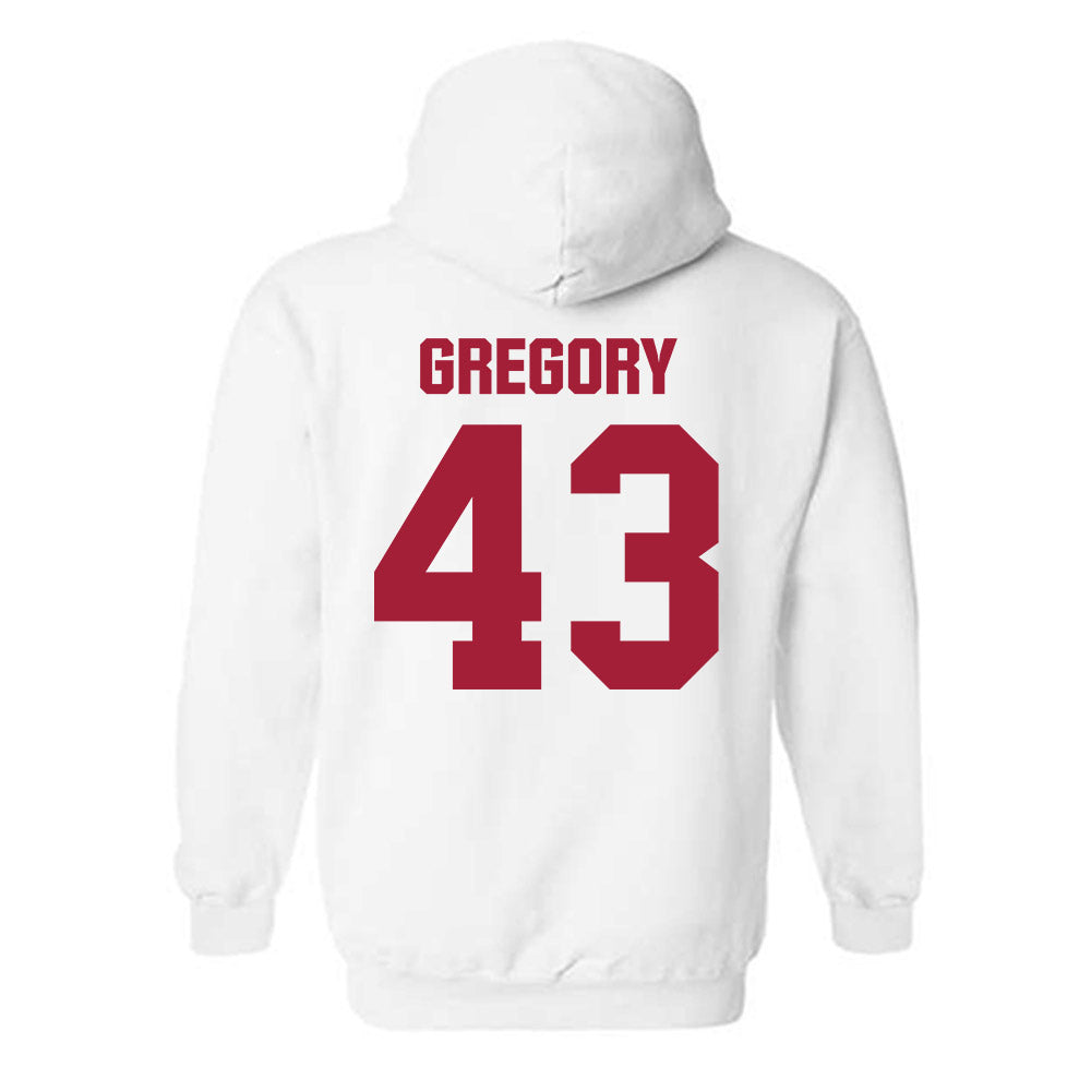 Indiana - NCAA Softball : Megan Gregory - Classic Shersey Hooded Sweatshirt-1