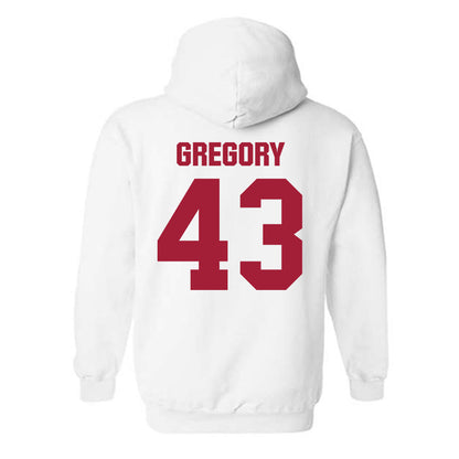 Indiana - NCAA Softball : Megan Gregory - Classic Shersey Hooded Sweatshirt-1