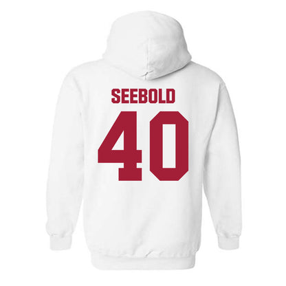 Indiana - NCAA Baseball : Gavin Seebold - Classic Shersey Hooded Sweatshirt-1