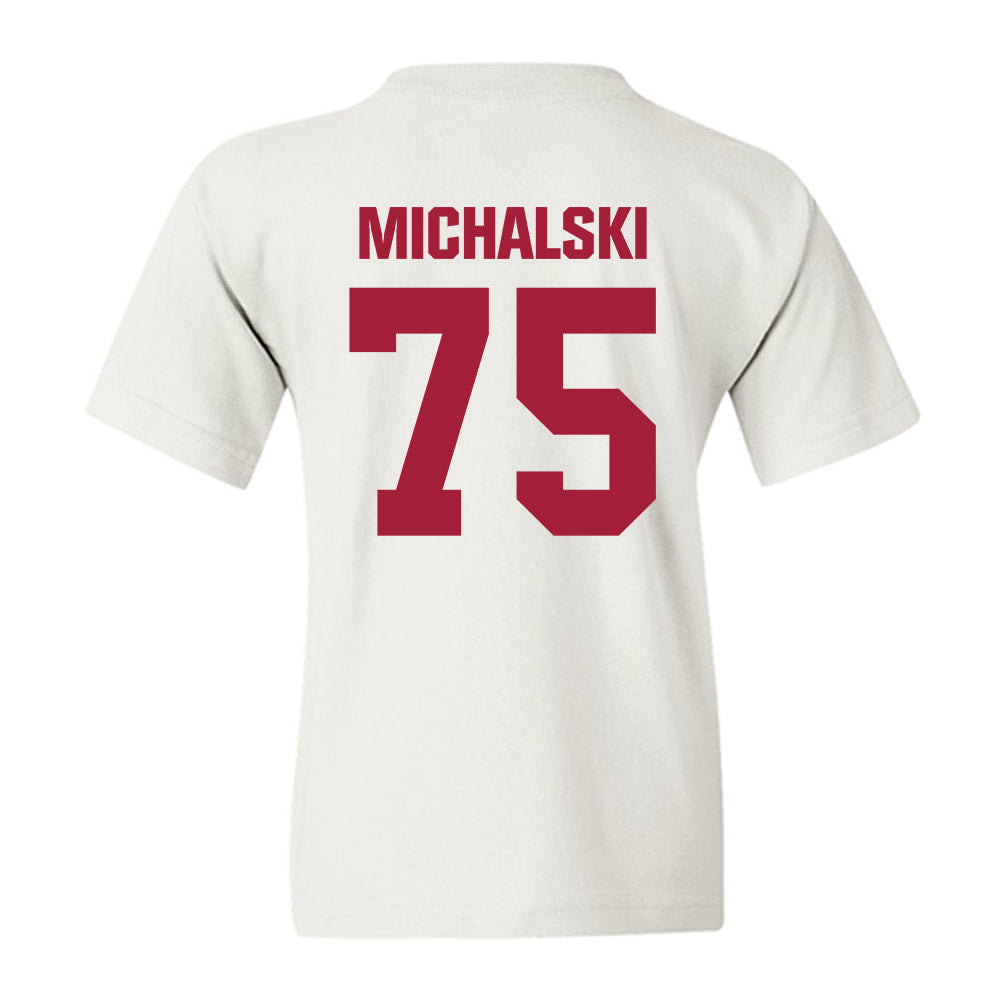 Indiana - NCAA Football : Zenuae Michalski - Classic Shersey Youth T-Shirt-1