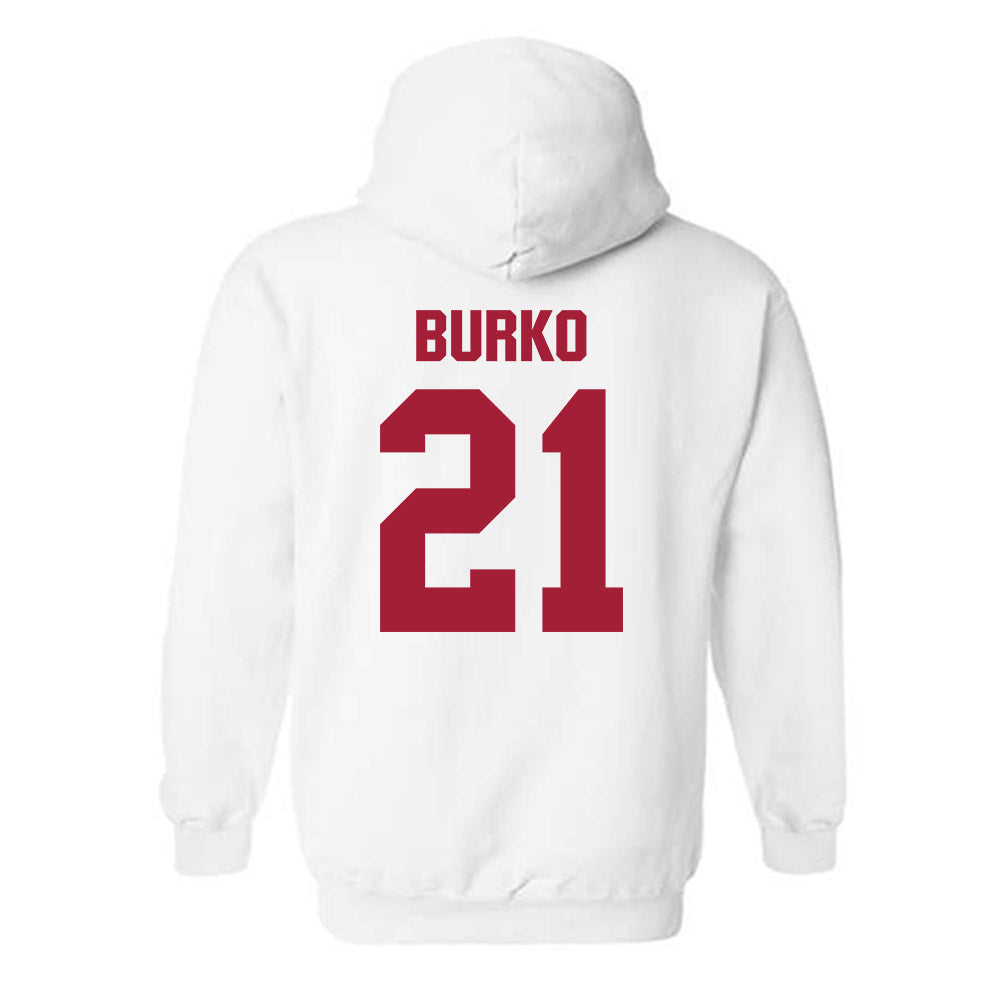 Indiana - NCAA Softball : Sydni Burko - Classic Shersey Hooded Sweatshirt-1