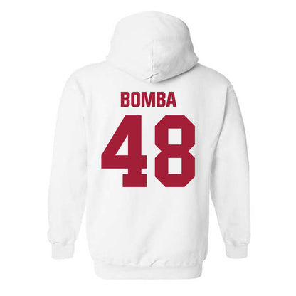Indiana - NCAA Football : James Bomba - Classic Shersey Hooded Sweatshirt-1