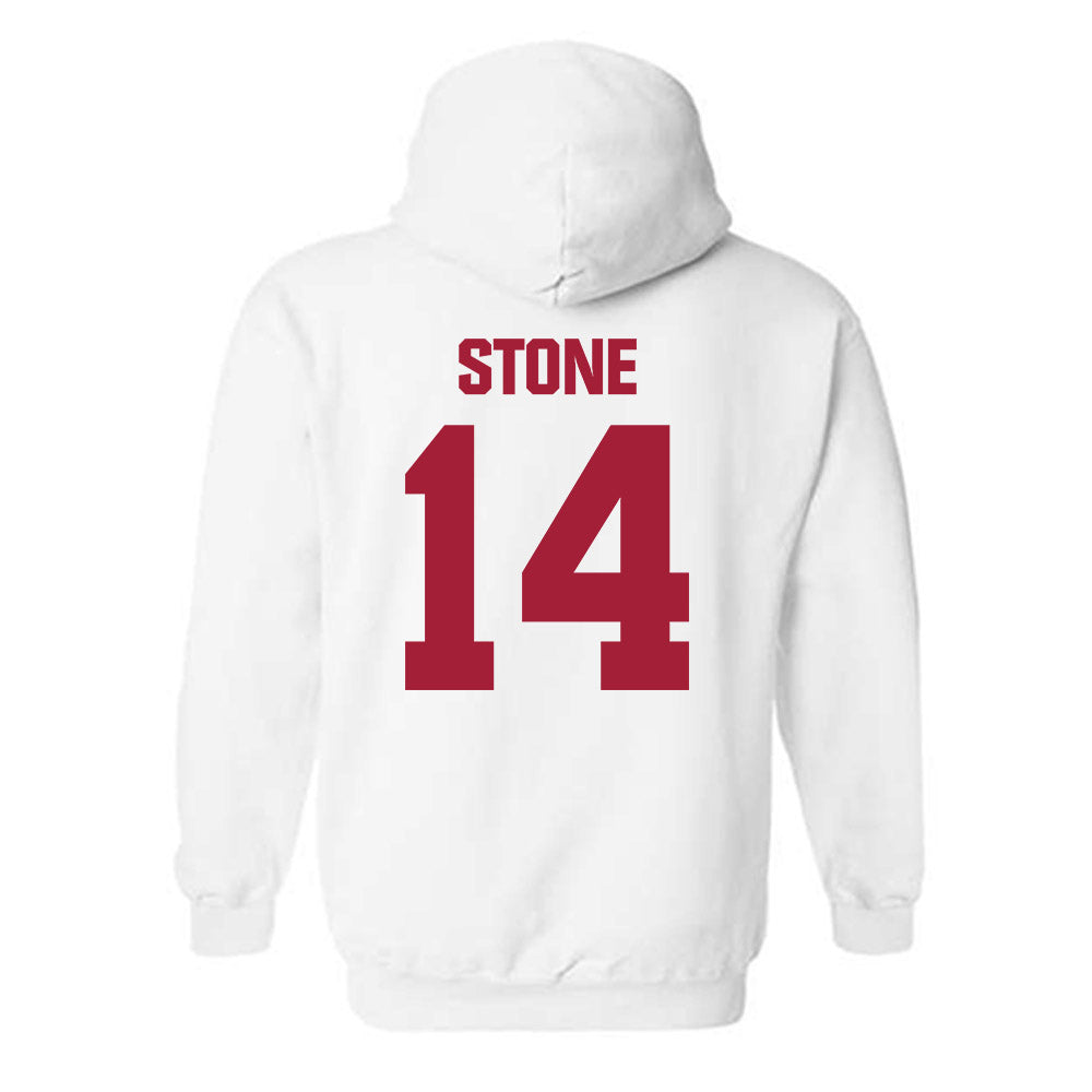 Indiana - NCAA Softball : Sarah Stone - Classic Shersey Hooded Sweatshirt-1
