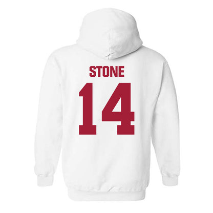 Indiana - NCAA Softball : Sarah Stone - Classic Shersey Hooded Sweatshirt-1