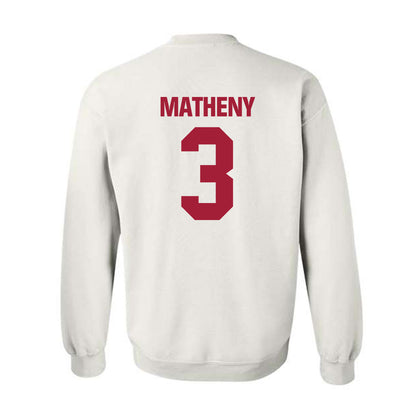 Indiana - NCAA Women's Volleyball : Mallory Matheny - Classic Shersey Crewneck Sweatshirt-1