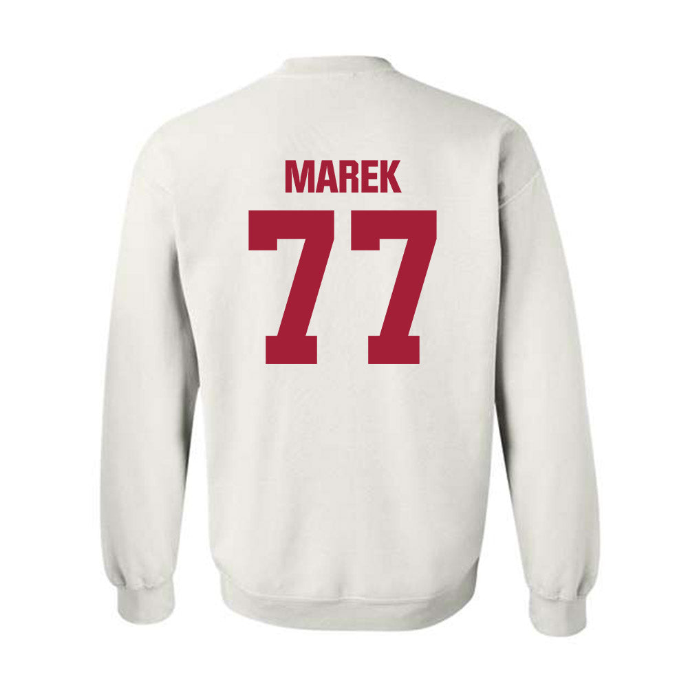 Indiana - NCAA Football : Matt Marek - Classic Shersey Crewneck Sweatshirt-1