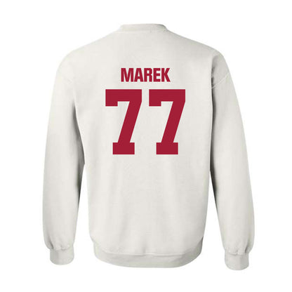 Indiana - NCAA Football : Matt Marek - Classic Shersey Crewneck Sweatshirt-1