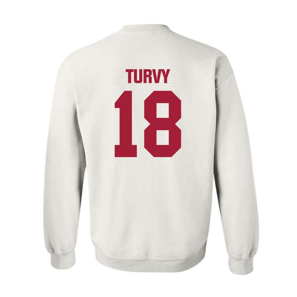 Indiana - NCAA Football : Andrew Turvy - Classic Shersey Crewneck Sweatshirt-1