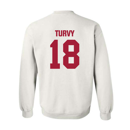 Indiana - NCAA Football : Andrew Turvy - Classic Shersey Crewneck Sweatshirt-1