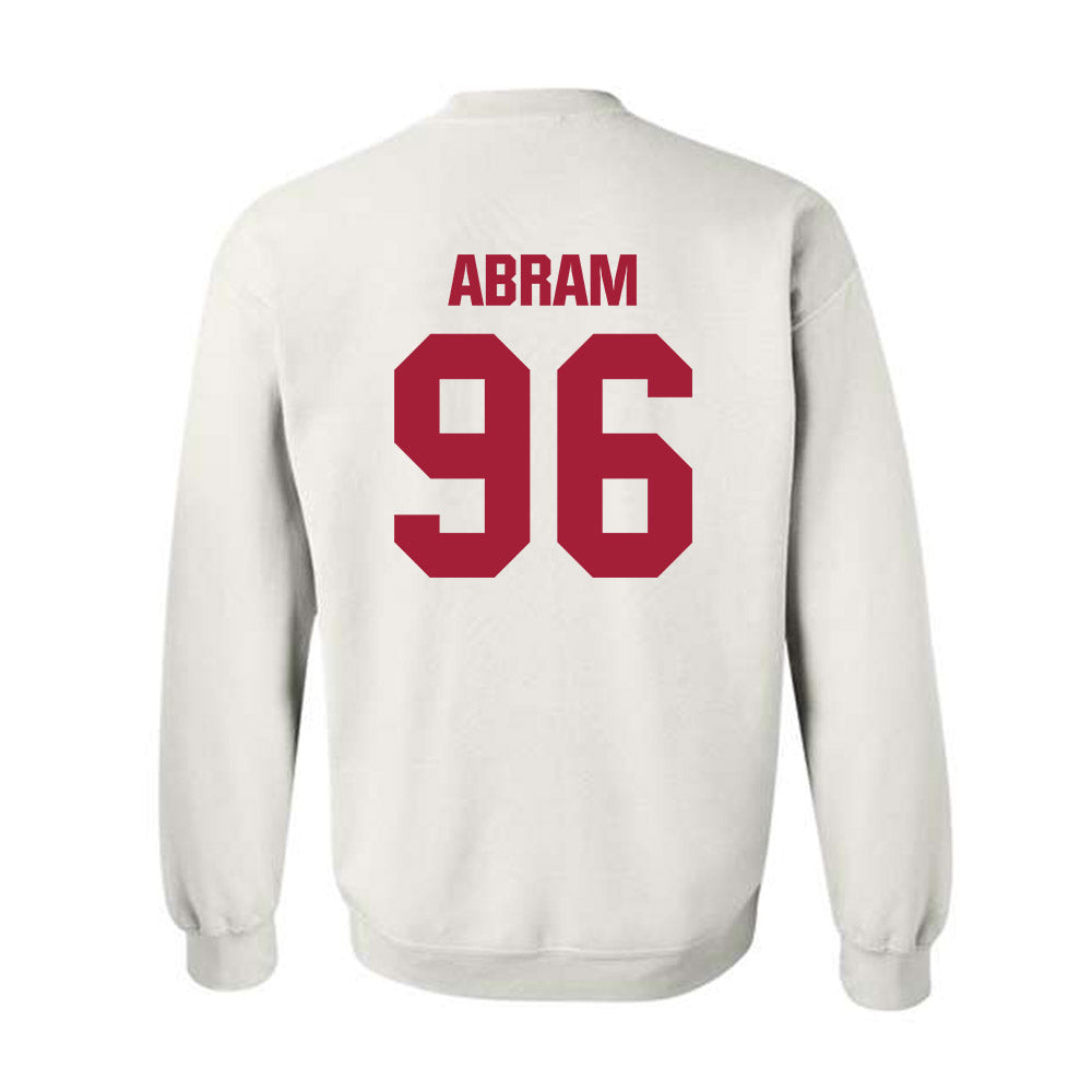 Indiana - NCAA Football : Triston Abram - Classic Shersey Crewneck Sweatshirt-1
