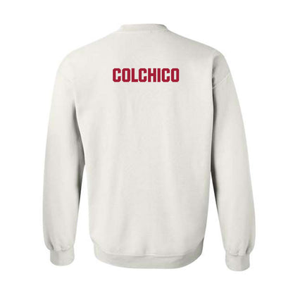 Indiana - NCAA Men's Cross Country : Nico Colchico - Classic Shersey Crewneck Sweatshirt-1