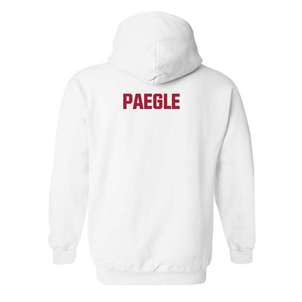 Indiana - NCAA Women's Swimming & Diving : Kristina Paegle - Classic Shersey Hooded Sweatshirt-1