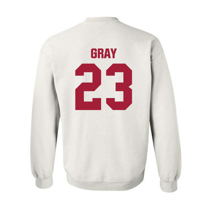 Indiana - NCAA Women's Volleyball : Victoria Gray - Classic Shersey Crewneck Sweatshirt-1