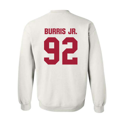 Indiana - NCAA Football : Marcus Burris Jr. - Classic Shersey Crewneck Sweatshirt-1