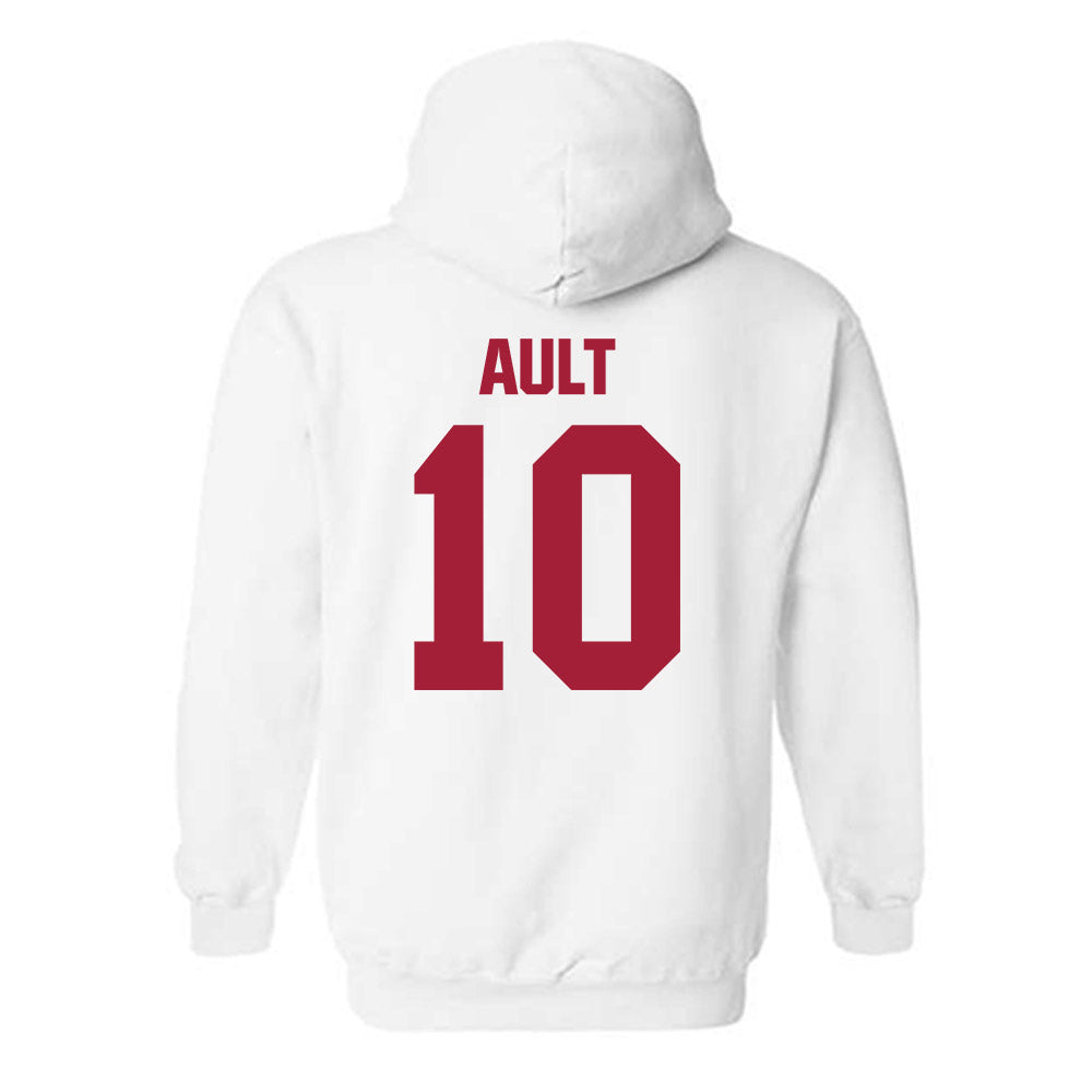 Indiana - NCAA Men's Soccer : Palmer Ault - Classic Shersey Hooded Sweatshirt-1