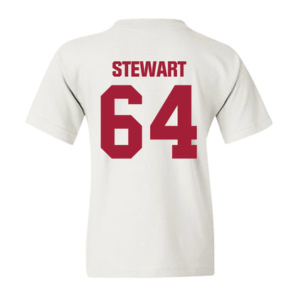 Indiana - NCAA Football : Race Stewart - Classic Shersey Youth T-Shirt-1