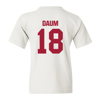 Indiana - NCAA Women's Volleyball : Avery Daum - Classic Shersey Youth T-Shirt-1