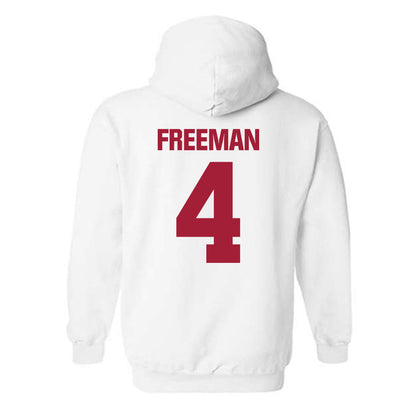 Indiana - NCAA Women's Field Hockey : Lily Freeman - Classic Shersey Hooded Sweatshirt-1