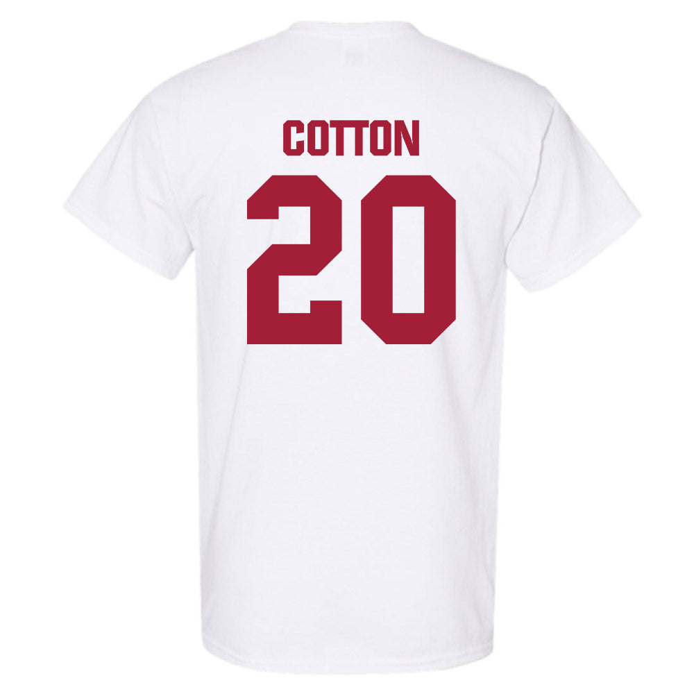 Indiana - NCAA Baseball : Logan Cotton - Classic Shersey T-Shirt-1