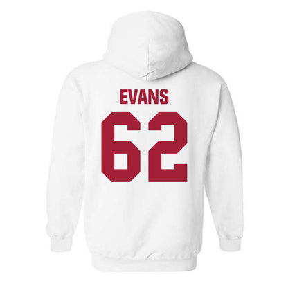 Indiana - NCAA Football : Drew Evans - Classic Shersey Hooded Sweatshirt-1