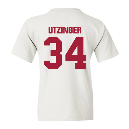 Indiana - NCAA Football : Jeff Utzinger - Classic Shersey Youth T-Shirt-1