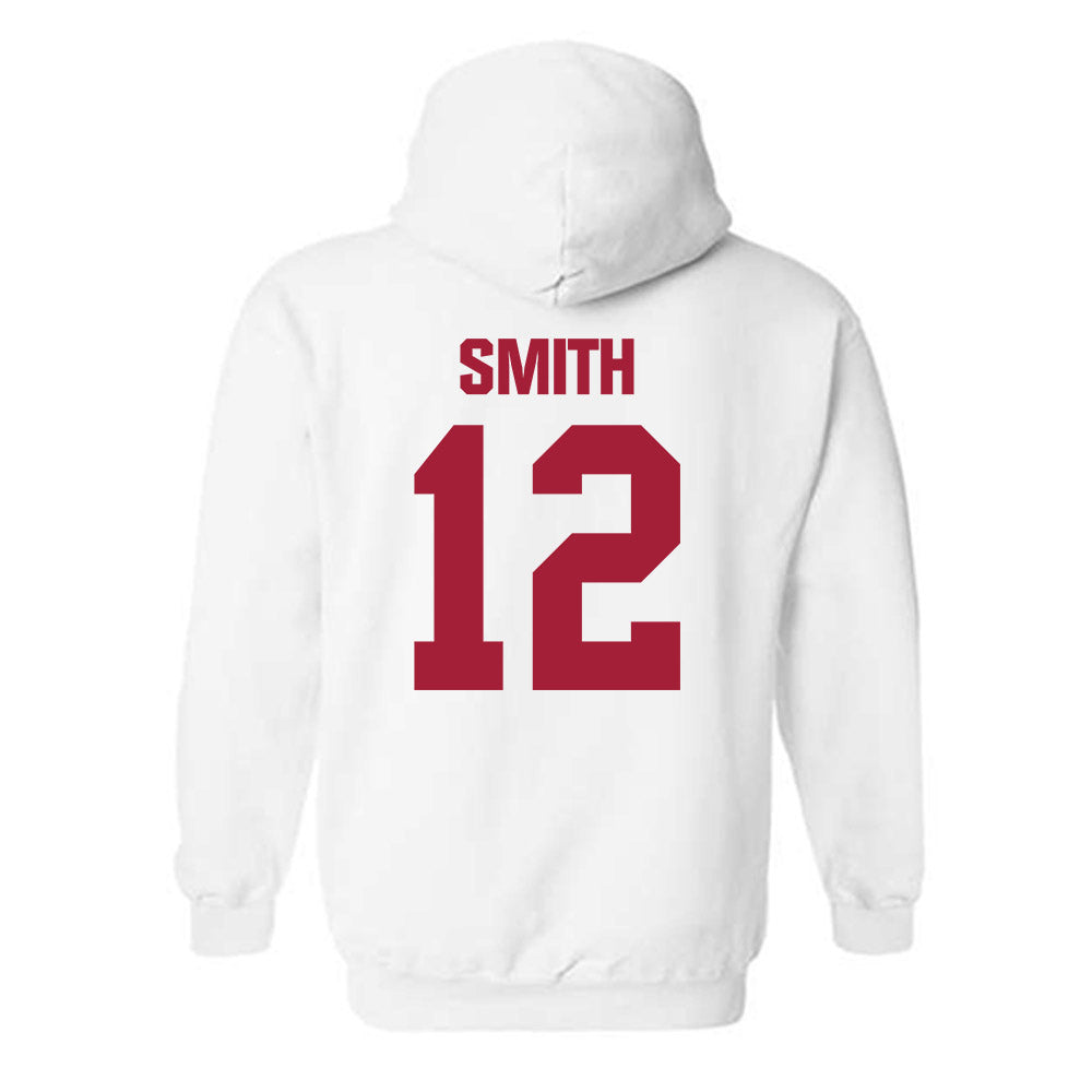 Indiana - NCAA Women's Volleyball : Jessica Smith - Classic Shersey Hooded Sweatshirt-1