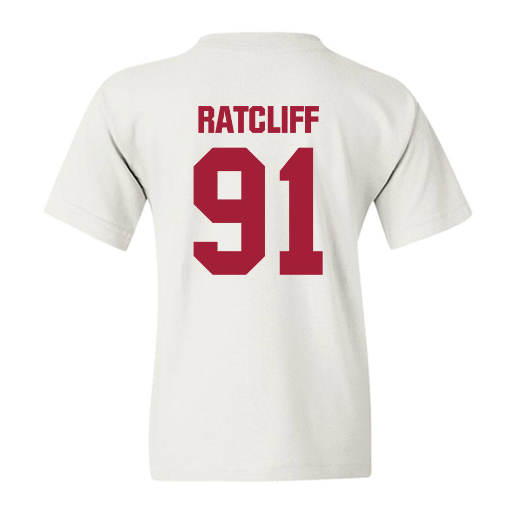 Indiana - NCAA Football : Dominique Ratcliff - Classic Shersey Youth T-Shirt-1