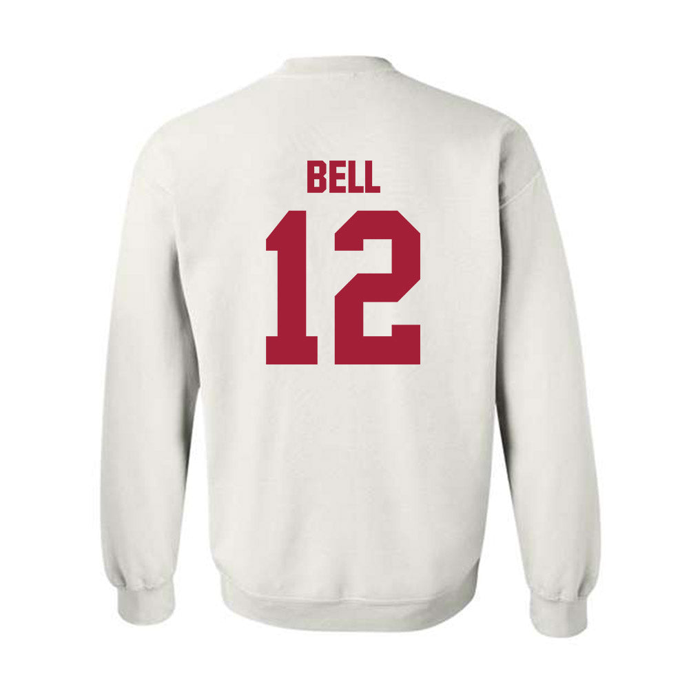 Indiana - NCAA Football : Jacob Bell - Classic Shersey Crewneck Sweatshirt-1