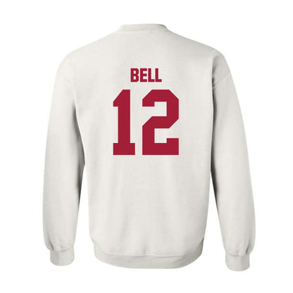 Indiana - NCAA Football : Jacob Bell - Classic Shersey Crewneck Sweatshirt-1