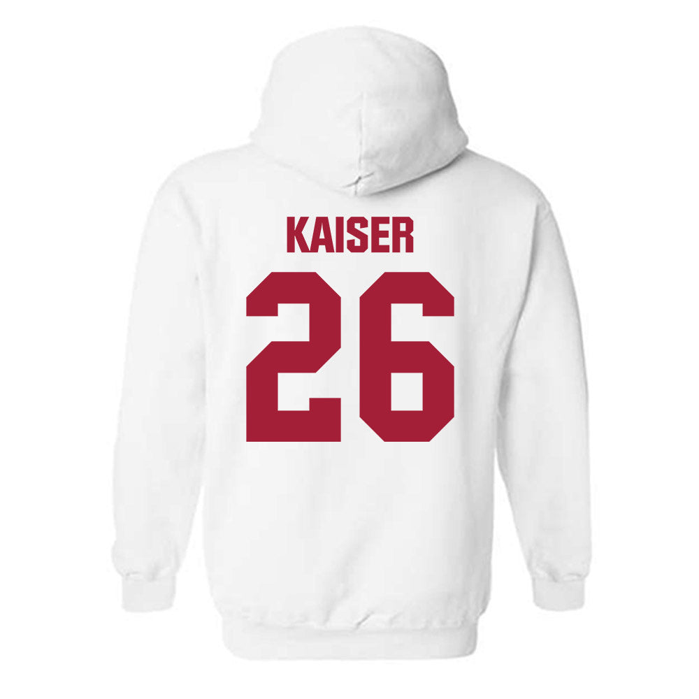 Indiana - NCAA Football : Cade Kaiser - Classic Shersey Hooded Sweatshirt-1