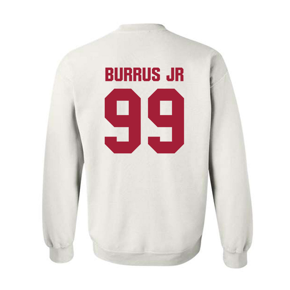 Indiana - NCAA Football : Tyrone Burrus Jr - Classic Shersey Crewneck Sweatshirt-1