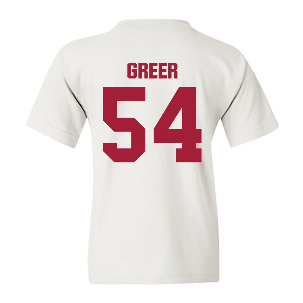 Indiana - NCAA Football : Jack Greer - Classic Shersey Youth T-Shirt-1