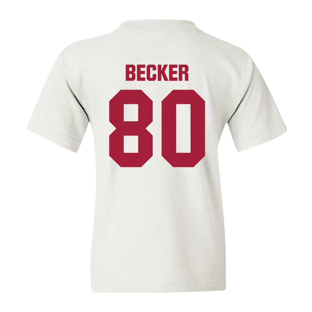 Indiana - NCAA Football : Charlie Becker - Classic Shersey Youth T-Shirt-1