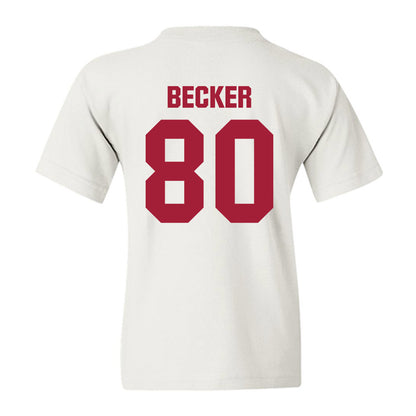 Indiana - NCAA Football : Charlie Becker - Classic Shersey Youth T-Shirt-1