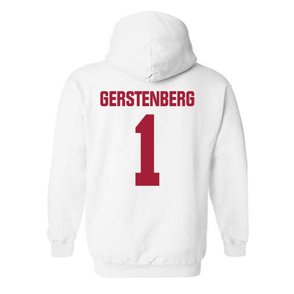 Indiana - NCAA Women's Soccer : Jamie Gerstenberg - Classic Shersey Hooded Sweatshirt-1